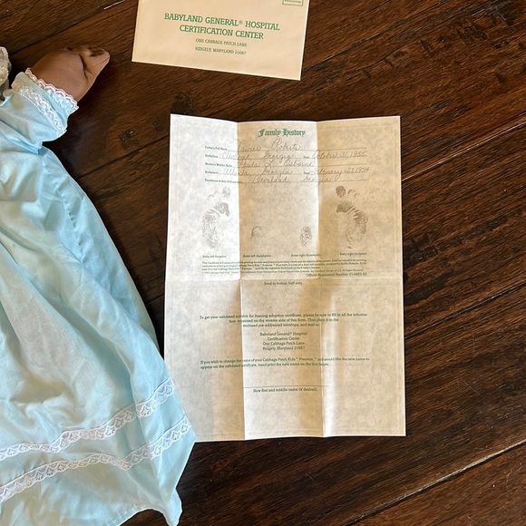 Cabbage Patch Kid Preemie! - black baby girl & original birth certificate - Picture 10 of 13